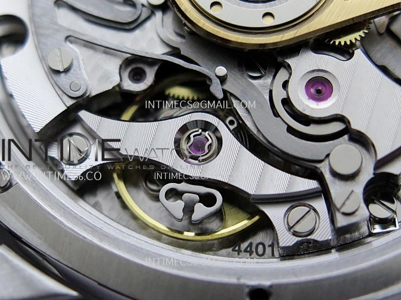 Code 11.59 Chrono 26393 SS APSF 1:1 Best Edition Silver Dial On Gray Leather Strap Super Clone SA4401